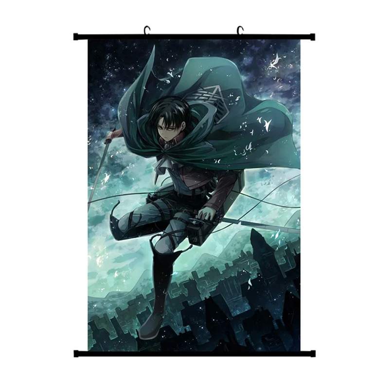 2019 Japan Anime Attack On Titan Wall Scroll Painting Canvas Poster Cosplay Home Decoration S 20*30cm M 30*45cm
2019 Japan Anime Attack On Titan Wall Scroll Painting Canvas Poster Cosplay Home Decoration S 20*30cm M 30*45cm