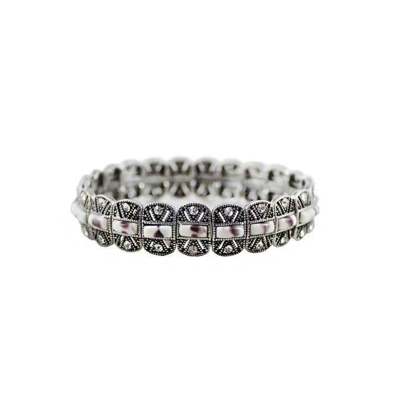 New Design Vintage Silver Bracelet female elastic hollow printing for Women Factory Wholesale Free Shipping
New Design Vintage Silver Bracelet female elastic hollow printing for Women Factory Wholesale Free Shipping