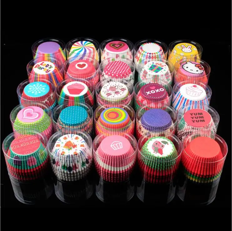 100PCS/Set Muffin Cupcake Paper Cups Cake Forms Cupcake Liner Baking Muffin Box Cup Case Party Tray Cake Mold Decorating Tools
100PCS/Set Muffin Cupcake Paper Cups Cake Forms Cupcake Liner Baking Muffin Box Cup Case Party Tray Cake Mold Decorating Tools