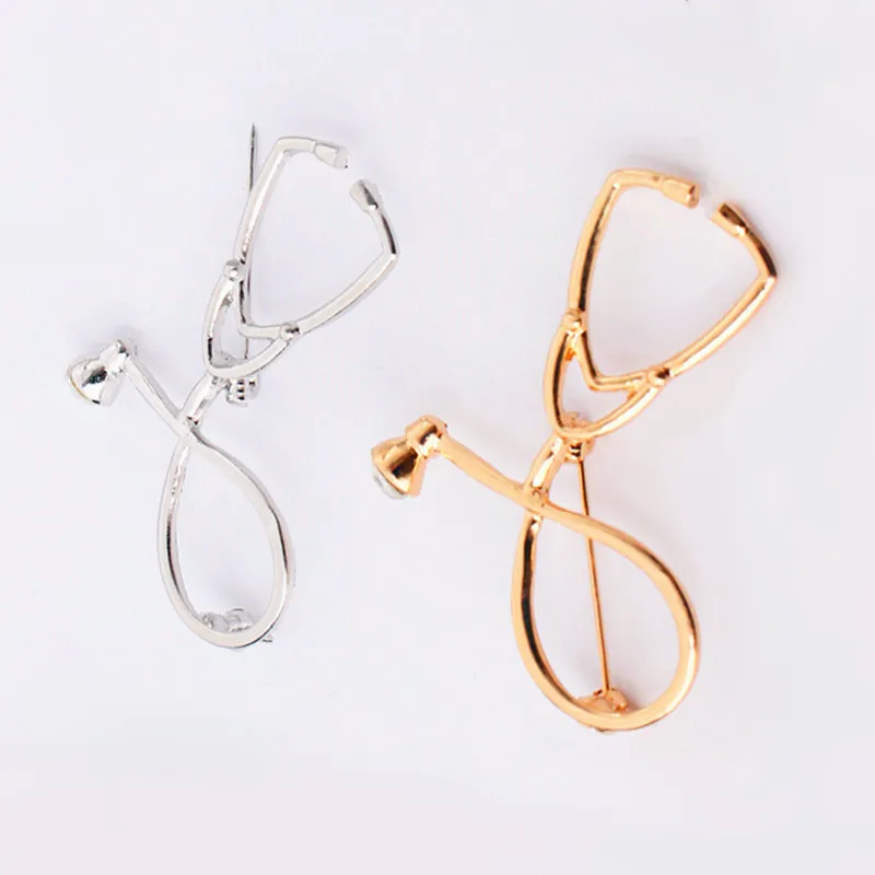 Hot Sale Metal Stethoscope Brooch Pins For Doctors Nurse Tops Coat Shirt Collar Pin Button Badge Creative Medical Jewelry Gift
Hot Sale Metal Stethoscope Brooch Pins For Doctors Nurse Tops Coat Shirt Collar Pin Button Badge Creative Medical Jewelry Gift