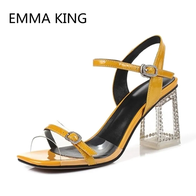 2019 Runway Women Transparent Crystal Heel Sandals PVC Open Toe Clear Chunky High Heel Shoes Woman Ankle Strap Gladiator Sandals
2019 Runway Women Transparent Crystal Heel Sandals PVC Open Toe Clear Chunky High Heel Shoes Woman Ankle Strap Gladiator Sandals