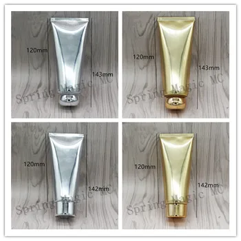 80ml Shiny Gold/Silver Soft Tube With Screw Round Lid BB Cream Cosmetic Packaging Tube 80g Plastic Soft tube Skin Care hose
80ml Shiny Gold/Silver Soft Tube With Screw Round Lid BB Cream Cosmetic Packaging Tube 80g Plastic Soft tube Skin Care hose