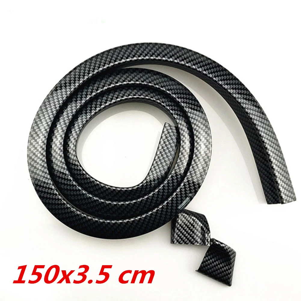 1.5M Universal Car 3D Carbon Fiber Rubber Spoiler Tail Trim Strip Rear Roof Splitter Auto Tail Wing Lips Protector Trunk Sticker
1.5M Universal Car 3D Carbon Fiber Rubber Spoiler Tail Trim Strip Rear Roof Splitter Auto Tail Wing Lips Protector Trunk Sticker