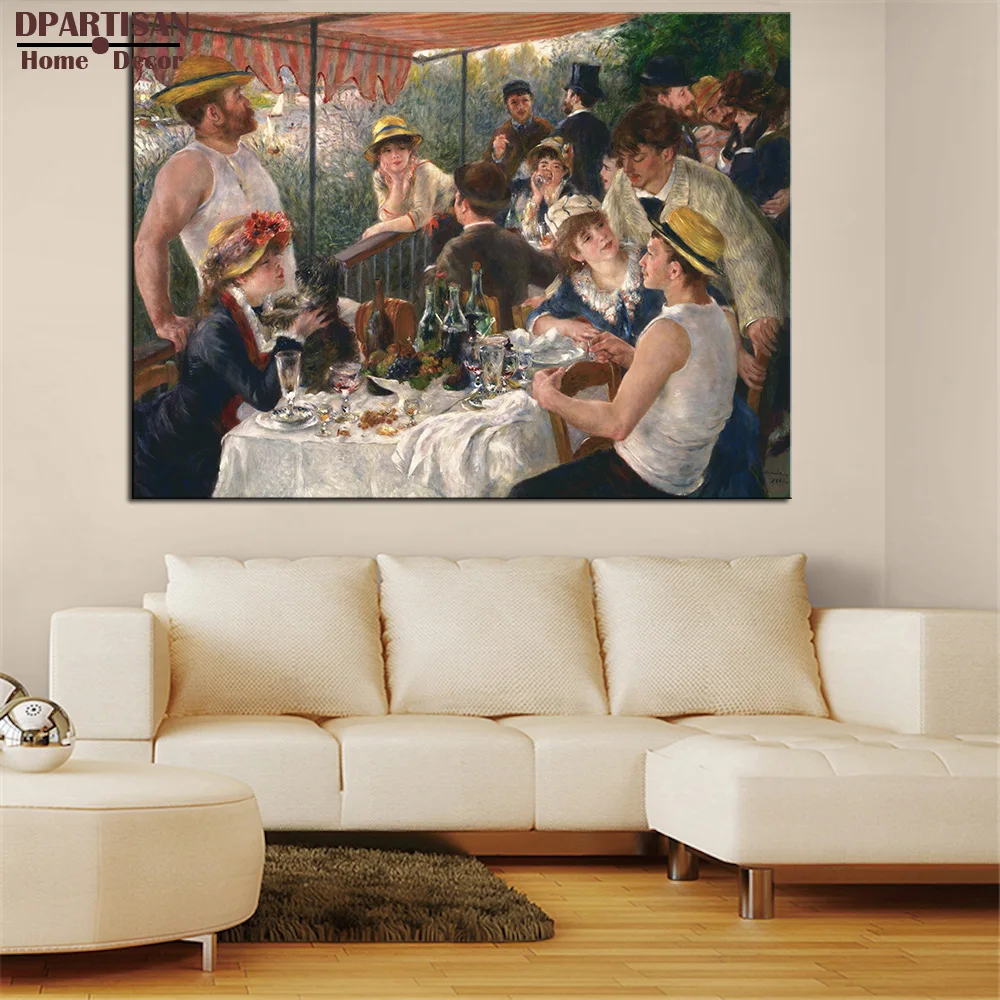 DPARTISAN PIERRE AUGUSTE RENOIR Luncheon of the Boating Party print CANVAS WALL ART PRINT ON CANVAS OIL PAINTING NO FRAME ARTS
DPARTISAN PIERRE AUGUSTE RENOIR Luncheon of the Boating Party print CANVAS WALL ART PRINT ON CANVAS OIL PAINTING NO FRAME ARTS