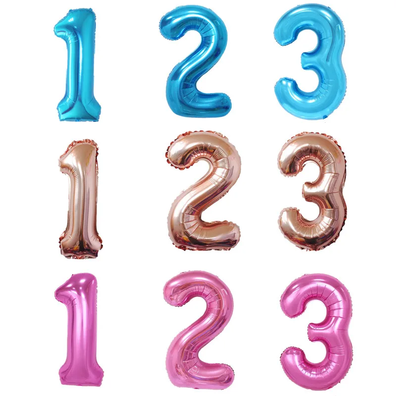 40 Inch Large Champagne Pink Blue Number Foil Balloons Digit Helium Balloon Wedding Baby Shower Birthday Party Decoration
40 Inch Large Champagne Pink Blue Number Foil Balloons Digit Helium Balloon Wedding Baby Shower Birthday Party Decoration