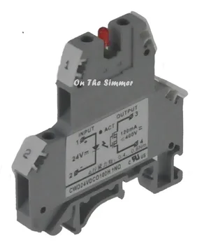 12V input photoelectric isolation terminal ultra thin guide rail installation output switch 0~400V AC/DC/100mA
12V input photoelectric isolation terminal ultra thin guide rail installation output switch 0~400V AC/DC/100mA