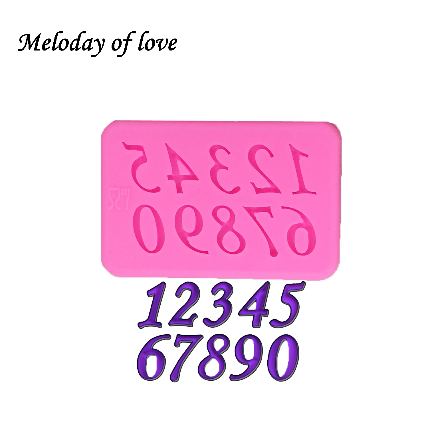 Mini 0-9 Number Digits Sugarpaste Craft Bakeware Silicone Mold Cake Decorating Tools Fondant chocolate clay DIY Cake T1323
Mini 0-9 Number Digits Sugarpaste Craft Bakeware Silicone Mold Cake Decorating Tools Fondant chocolate clay DIY Cake T1323