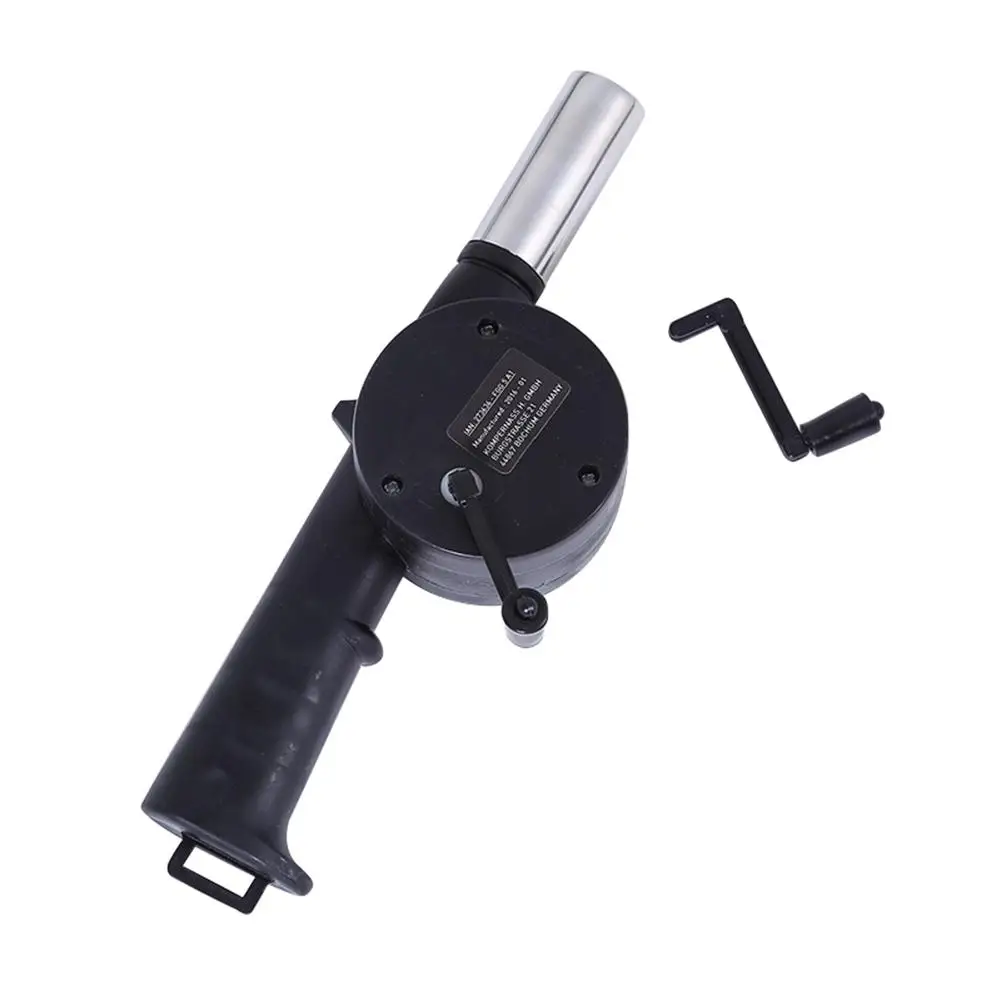 BBQ Fan Bellow Air Blower Hand Crank Turbo Blower Gun Outdoor Picnic Camping Barbecue Fire Blower Mini Stove Cooking Cooing Tool
BBQ Fan Bellow Air Blower Hand Crank Turbo Blower Gun Outdoor Picnic Camping Barbecue Fire Blower Mini Stove Cooking Cooing Tool