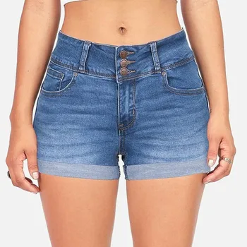 Women's High Waist Denim Shorts Plus Size 3XL Jeans Button Zippers Pocket Shorts Female 2020 Spring Summer Fashion Women Clothes
Women's High Waist Denim Shorts Plus Size 3XL Jeans Button Zippers Pocket Shorts Female 2020 Spring Summer Fashion Women Clothes