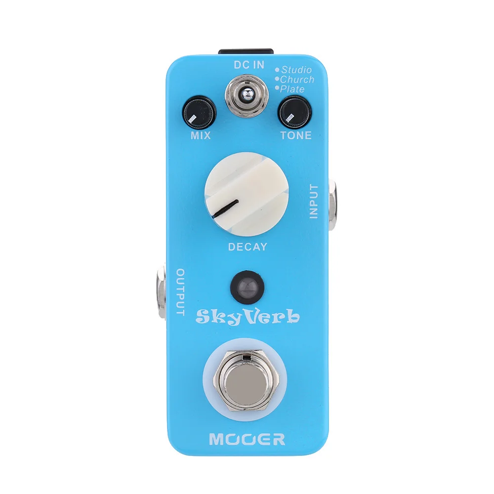 Mooer Sky Verb Micro Mini Reverb Effect Pedal for Electric Guitar True Bypass
Mooer Sky Verb Micro Mini Reverb Effect Pedal for Electric Guitar True Bypass