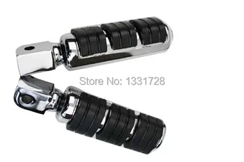 Chrome Wing Foot Pegs Rests For 2002-2006 honda VTX 1800 C/F (rear)