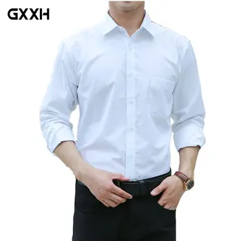 GXXH New Spring and Autumn Fashion brand Men's Shirt Loose S-8XL Men's Long-sleeved Shirt Men's Solid color Casual Social Shirt
GXXH New Spring and Autumn Fashion brand Men's Shirt Loose S-8XL Men's Long-sleeved Shirt Men's Solid color Casual Social Shirt