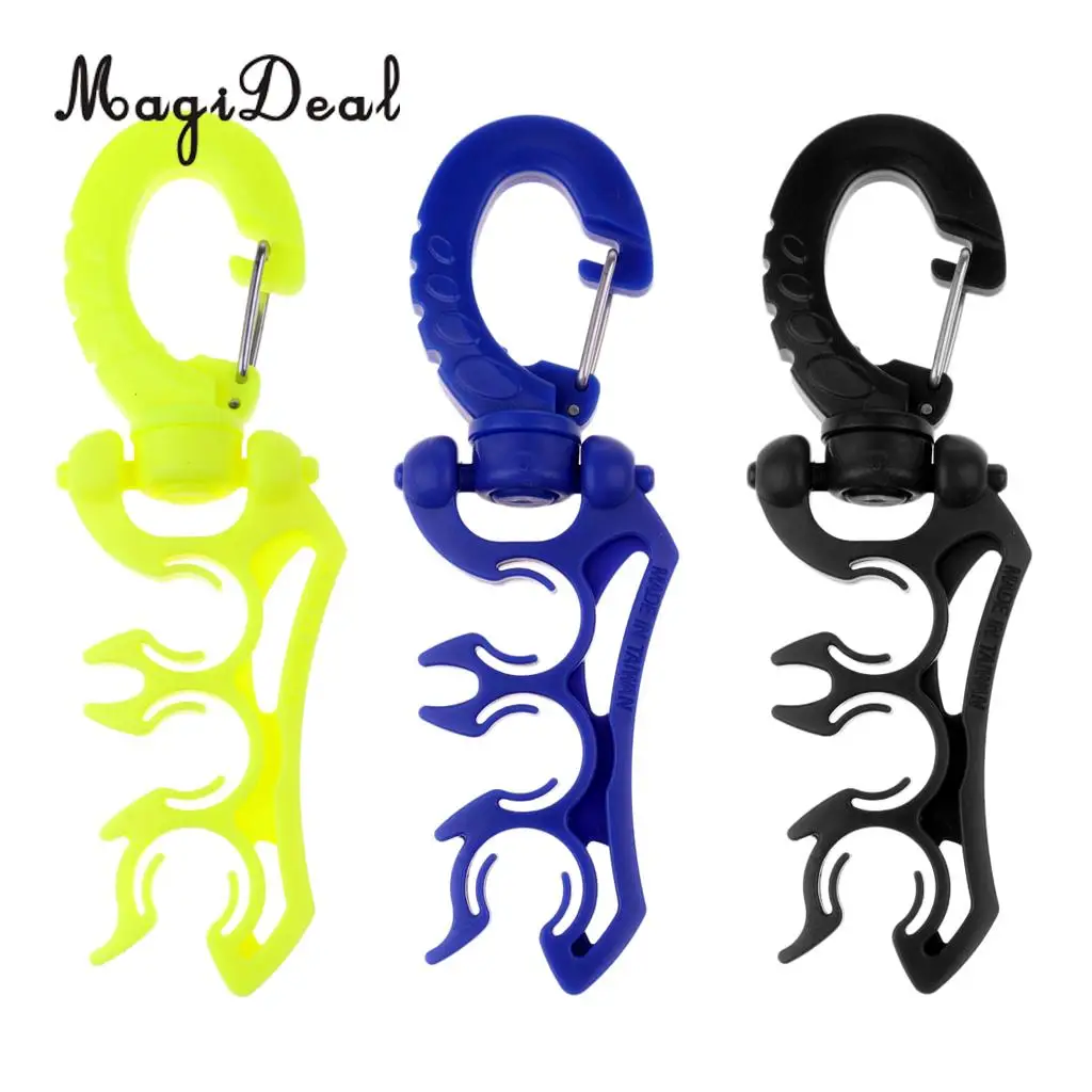 MagiDeal Premium Durable Nylon Triple 3 Hose Holder Regulator Gauge Octopus Retainer & Clip for Underwater Scuba Diving Diver
MagiDeal Premium Durable Nylon Triple 3 Hose Holder Regulator Gauge Octopus Retainer & Clip for Underwater Scuba Diving Diver