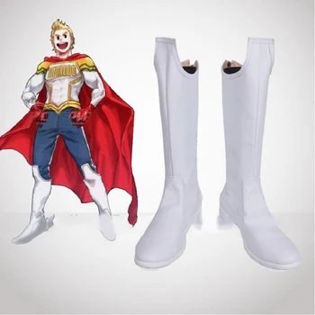 My Hero Academia Boku No Hero Akademia Costume Million Cospaly Boots White Leather Shoes Men Halloween Carnival Accessories
My Hero Academia Boku No Hero Akademia Costume Million Cospaly Boots White Leather Shoes Men Halloween Carnival Accessories