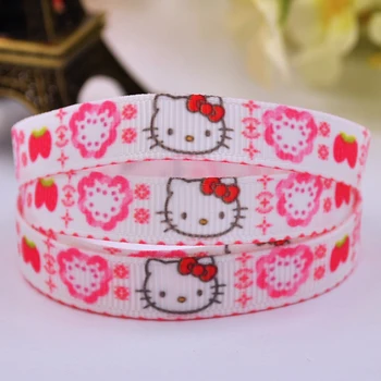 3/8''(9mm) Hello Kitty Cartoon Character printed Grosgrain Ribbon party decoration satin ribbons Hairbow A-00034 OEM 10 Yards
3/8''(9mm) Hello Kitty Cartoon Character printed Grosgrain Ribbon party decoration satin ribbons Hairbow A-00034 OEM 10 Yards