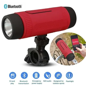 Bluetooth Bicycle Speaker Bike Cycling Portable Waterproof 4000mAh Power Bank LED Light TF Outdoor Soundbar Wireless Speaker S1
Bluetooth Bicycle Speaker Bike Cycling Portable Waterproof 4000mAh Power Bank LED Light TF Outdoor Soundbar Wireless Speaker S1