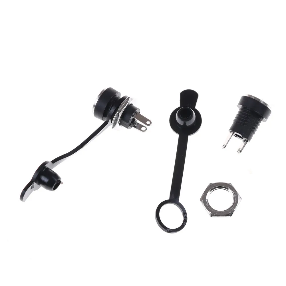2 Sets DC Power Male Plug + Female Socket + Waterproof Jack With Nut Panel Mount Female DC Socket Power Plug 12V 3A 5.5mm*2.5mm
2 Sets DC Power Male Plug + Female Socket + Waterproof Jack With Nut Panel Mount Female DC Socket Power Plug 12V 3A 5.5mm*2.5mm
