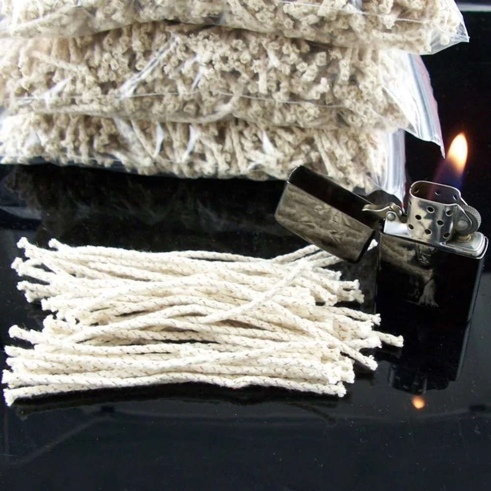 

20Pcs /50PCS Copper Wire Cotton Core Wick Wicks Thread for Zippo Petrol Oil Lighters The Real Wick Free Shiping
