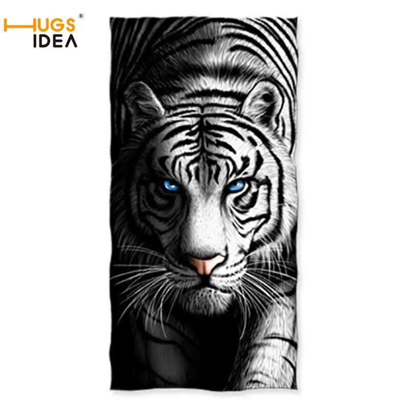 HUGSIDEA Large Thick Bath Shower Towels 3D White Tiger Design Cotton Beach Towel for Women Men Travel Swimming Yoga Blanket 2018
HUGSIDEA Large Thick Bath Shower Towels 3D White Tiger Design Cotton Beach Towel for Women Men Travel Swimming Yoga Blanket 2018