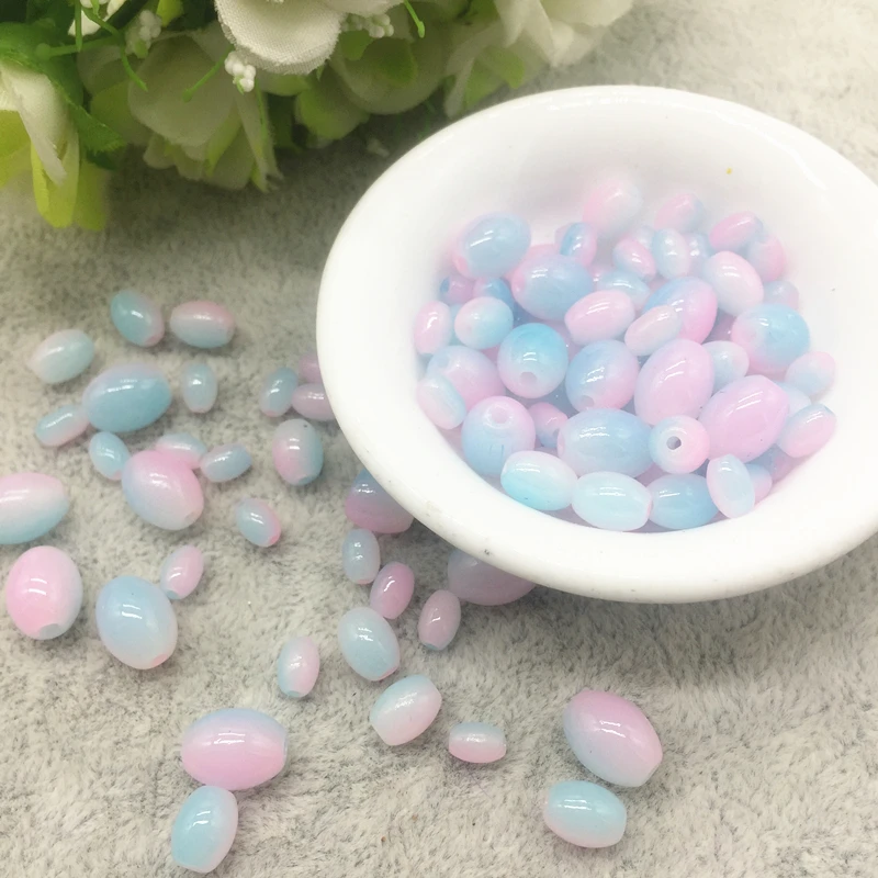 Two-color 4mm-11mm 20g mixed packaging , Oval Rugby Glass Beads Pattern Spacer Loose Jewelry Making Wholesale#26
Two-color 4mm-11mm 20g mixed packaging , Oval Rugby Glass Beads Pattern Spacer Loose Jewelry Making Wholesale#26