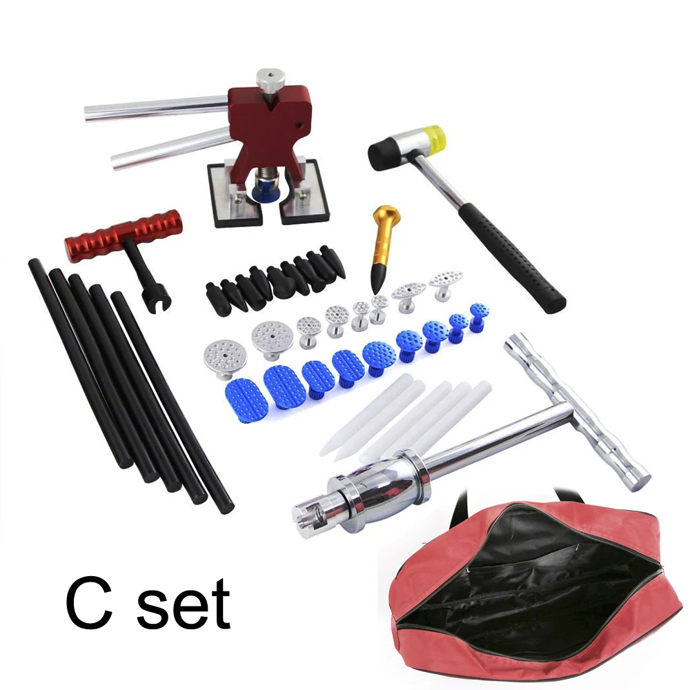 WHDZ Slide Hammer Dent Puller Kit Hail Repair Glue Puller Tabs Car Paintless Dent Repair Hail Removal Kit PDR Tool
WHDZ Slide Hammer Dent Puller Kit Hail Repair Glue Puller Tabs Car Paintless Dent Repair Hail Removal Kit PDR Tool