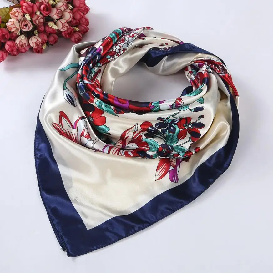 KANCOOLD Scarf new high quality Floral Printed Lady Square Head Wrap Kerchief Neck Satin Shawl scarf luxury brand jan26
KANCOOLD Scarf new high quality Floral Printed Lady Square Head Wrap Kerchief Neck Satin Shawl scarf luxury brand jan26