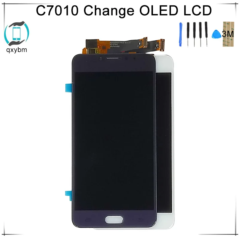 5.7" Change OLED For SAMSUNG For Galaxy C7 Pro C7010 LCD Display Touch Screen Digitizer Assembly Replacement + tools
5.7" Change OLED For SAMSUNG For Galaxy C7 Pro C7010 LCD Display Touch Screen Digitizer Assembly Replacement + tools