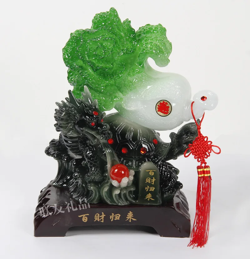 Hot resin craft gift ideas one hundred Choi returned imitation jade resin crafts creative home gift dragon turtle
Hot resin craft gift ideas one hundred Choi returned imitation jade resin crafts creative home gift dragon turtle