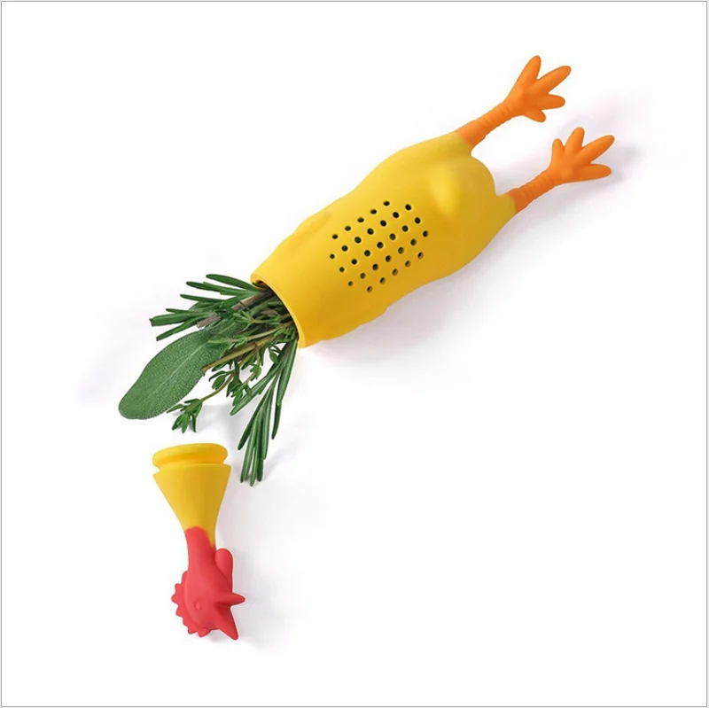 Cute Silicone Chicken Rooster Hen Silicone Infuser For Herbs Tea Seasoning Pot Condiment Container Spice Box Reusable Durable
Cute Silicone Chicken Rooster Hen Silicone Infuser For Herbs Tea Seasoning Pot Condiment Container Spice Box Reusable Durable