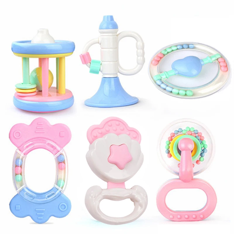 Baby Rattles Toys For Children Newborn Hand Shake Bell Ring Rattles Toddler Funny Teether Educational Toys Gift 0-3Y
Baby Rattles Toys For Children Newborn Hand Shake Bell Ring Rattles Toddler Funny Teether Educational Toys Gift 0-3Y