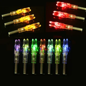 Automatically Lighted Bow String Activated LED Lighted Nock For ID 6.2 mm Archery Arrow Accessory Shooting Hunting 1pcs
Automatically Lighted Bow String Activated LED Lighted Nock For ID 6.2 mm Archery Arrow Accessory Shooting Hunting 1pcs