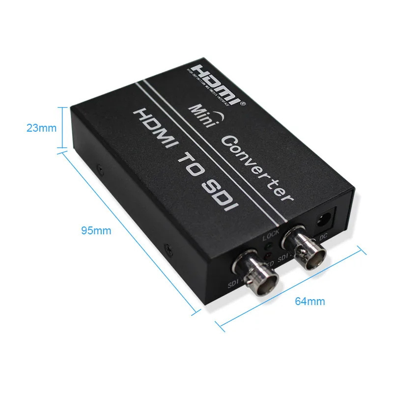 Преобразователь HDMI в SDI с двойным входом и выходом BNC (2 входа s 2 выхода SDI)