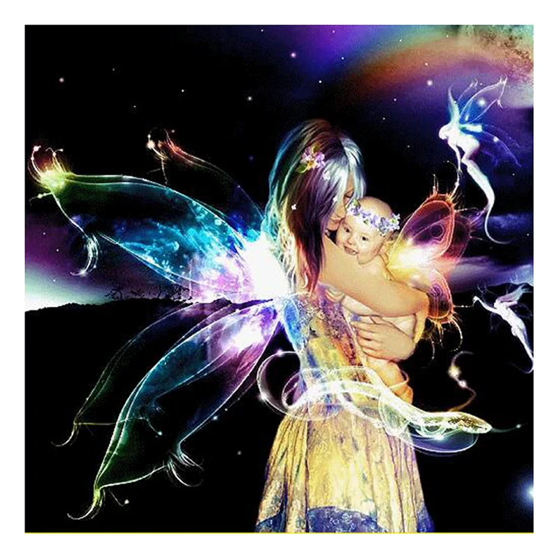 "Mother and baby"5D DIY Full Square/Round Diamond embroidery fairy Cross Stitch Rhinestone Diamond Painting angel Mosaic image
"Mother and baby"5D DIY Full Square/Round Diamond embroidery fairy Cross Stitch Rhinestone Diamond Painting angel Mosaic image