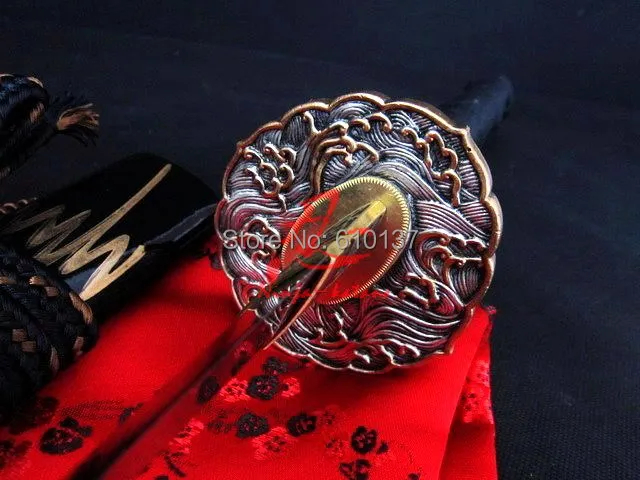 Battle ready wave tsuba folded steel clay tempered blade jp samurai katana sharpened sword
Battle ready wave tsuba folded steel clay tempered blade jp samurai katana sharpened sword