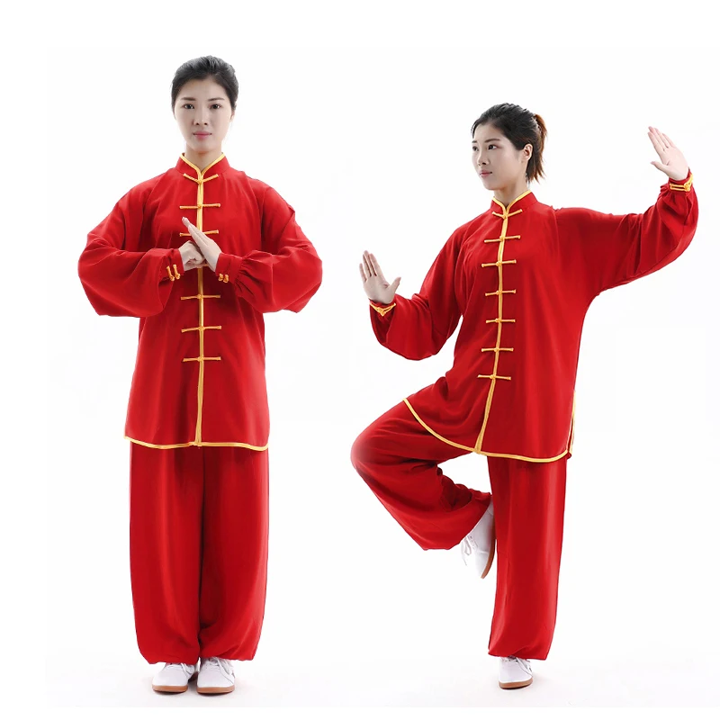 Unisex 15 Colormartial arts set Man women long sleeve stand collar clothes uniform suit kungfu wushu set silk Tai Chi clothes
Unisex 15 Colormartial arts set Man women long sleeve stand collar clothes uniform suit kungfu wushu set silk Tai Chi clothes