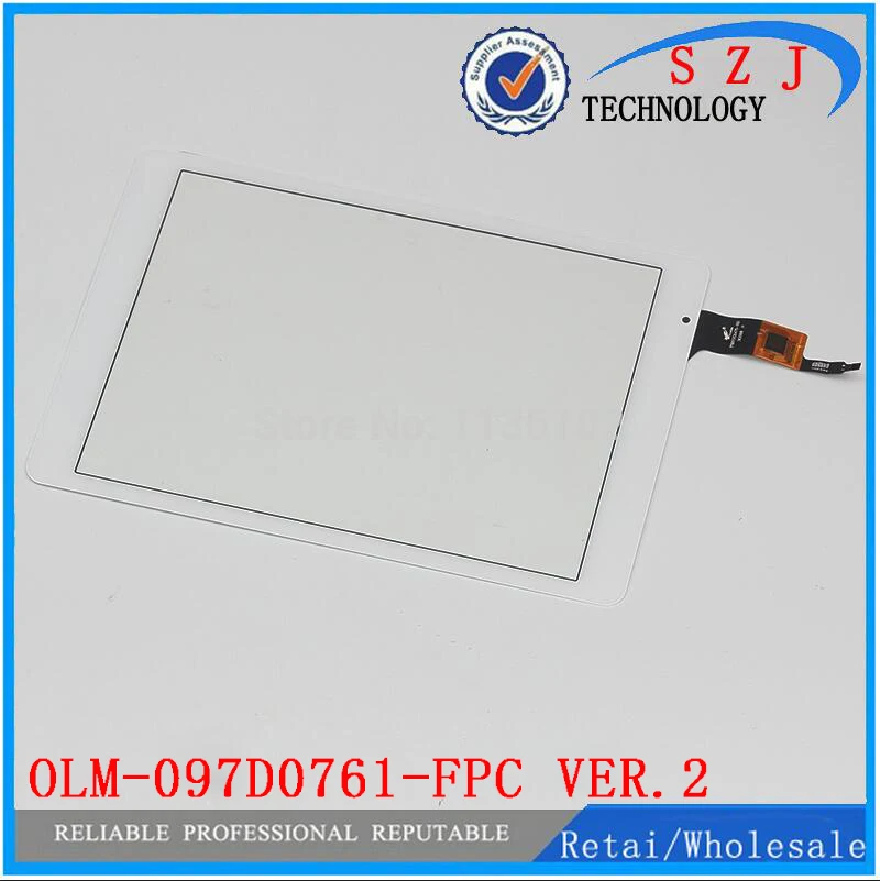 New 9.7" inch OLM-097D0761-FPC Ver.2 Touch Panel Screen Digitizer Repair For Teclast X98 Air III 3 P98 4G Free shipping
New 9.7" inch OLM-097D0761-FPC Ver.2 Touch Panel Screen Digitizer Repair For Teclast X98 Air III 3 P98 4G Free shipping