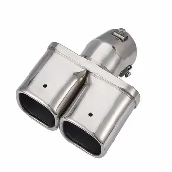 Dual Exhaust Double Muffler Trim Curved Tailpipe Tail End Tips Chrome 7cm Outlet
Dual Exhaust Double Muffler Trim Curved Tailpipe Tail End Tips Chrome 7cm Outlet