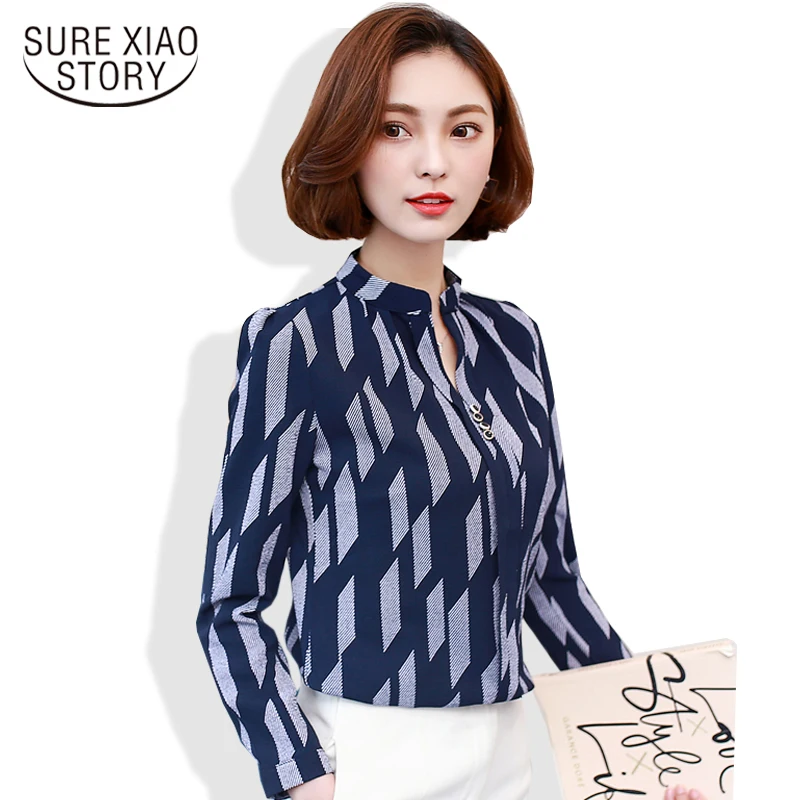 2019 autumn New fashion Casual Long Sleeved stripde Shirt Printing Women Tops elegant Chiffon women Blouse blousas top 01D 30
2019 autumn New fashion Casual Long Sleeved stripde Shirt Printing Women Tops elegant Chiffon women Blouse blousas top 01D 30