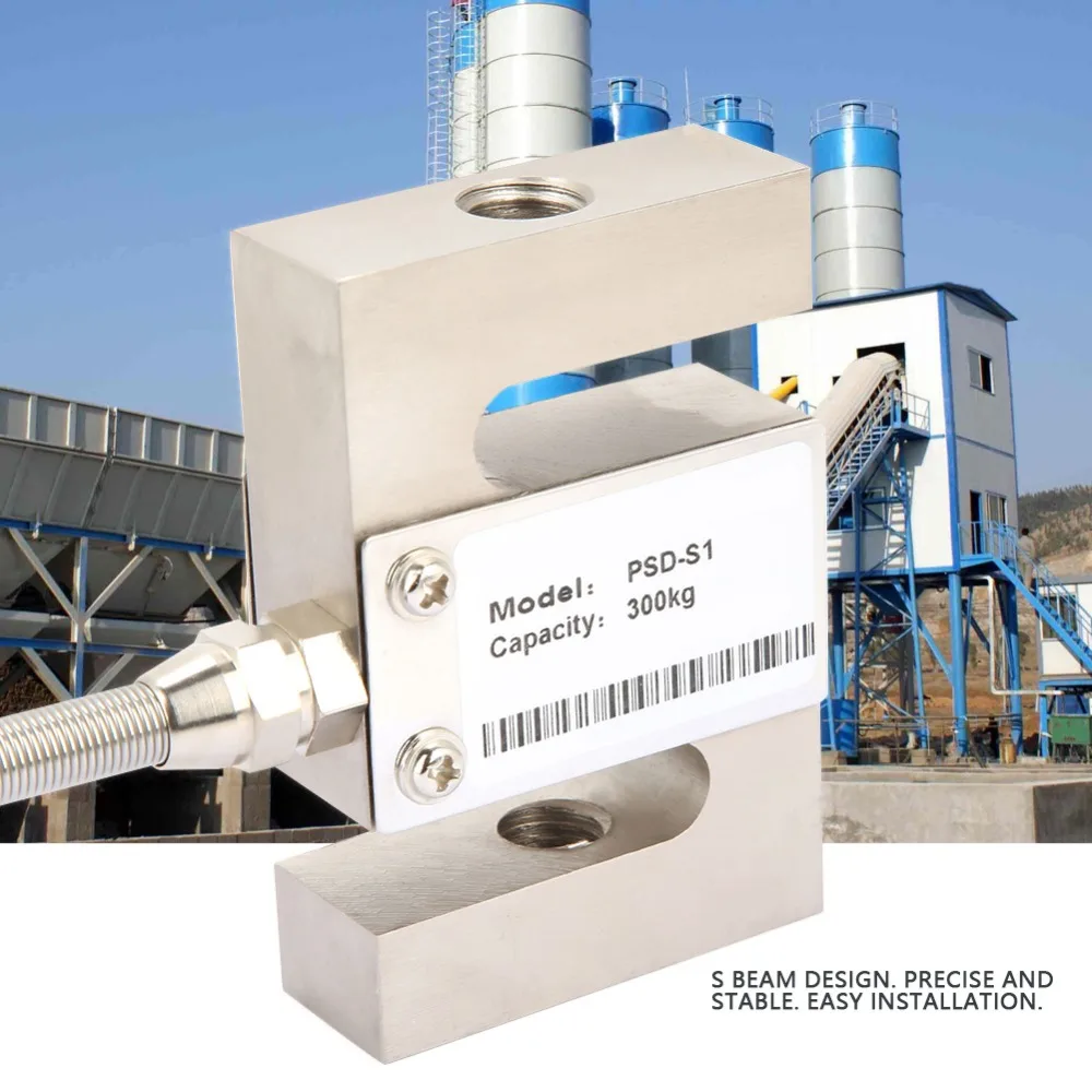 WALFRONT S Type 2000kg Weighting Sensor With Cable Load Sensor Electronic Pressure Sensor Metal Waterproof Weight Measuring Tool
WALFRONT S Type 2000kg Weighting Sensor With Cable Load Sensor Electronic Pressure Sensor Metal Waterproof Weight Measuring Tool