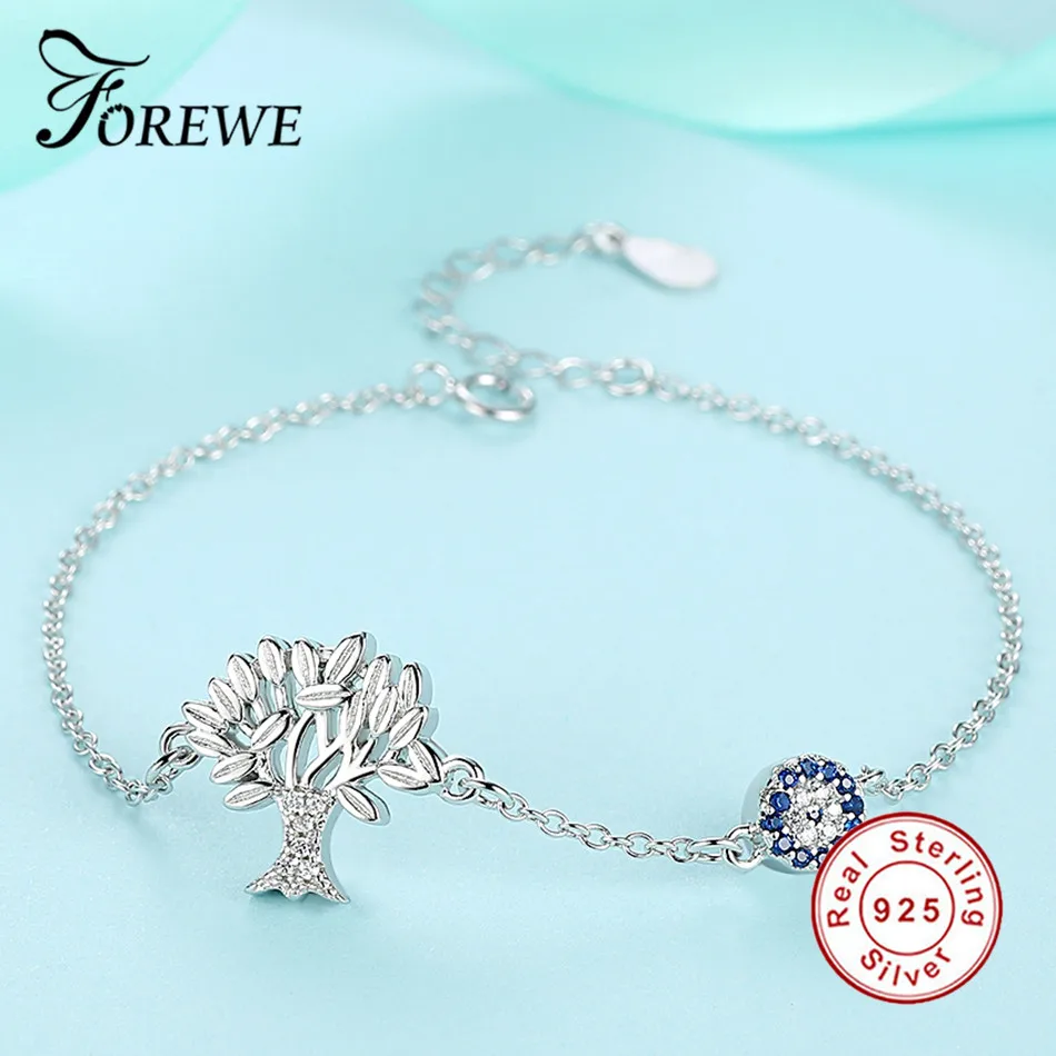 Forewe Blue Lucky Eye & Life Tree Bracelets&Bangles For Women Girls 925 Sterling Silver Bracelets Adjustable Valentines Gift
Forewe Blue Lucky Eye & Life Tree Bracelets&Bangles For Women Girls 925 Sterling Silver Bracelets Adjustable Valentines Gift
