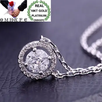 OMHXFC Wholesale European Fashion Woman Girl Party Birthday Wedding Gift Round Zircon 18KT Gold White Gold Pendant Necklace EX23
OMHXFC Wholesale European Fashion Woman Girl Party Birthday Wedding Gift Round Zircon 18KT Gold White Gold Pendant Necklace EX23