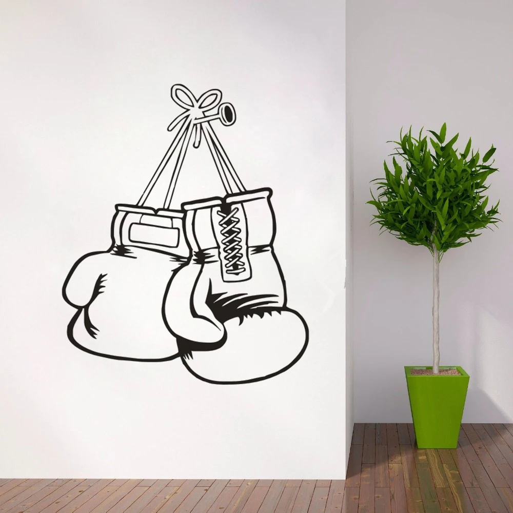 Sports Wall Art Boxing Gloves Wall Vinyl Decal Fighting Sports Wall Art Murals Home Interior Decor Boxing Wall Sticker AY1139
Sports Wall Art Boxing Gloves Wall Vinyl Decal Fighting Sports Wall Art Murals Home Interior Decor Boxing Wall Sticker AY1139
