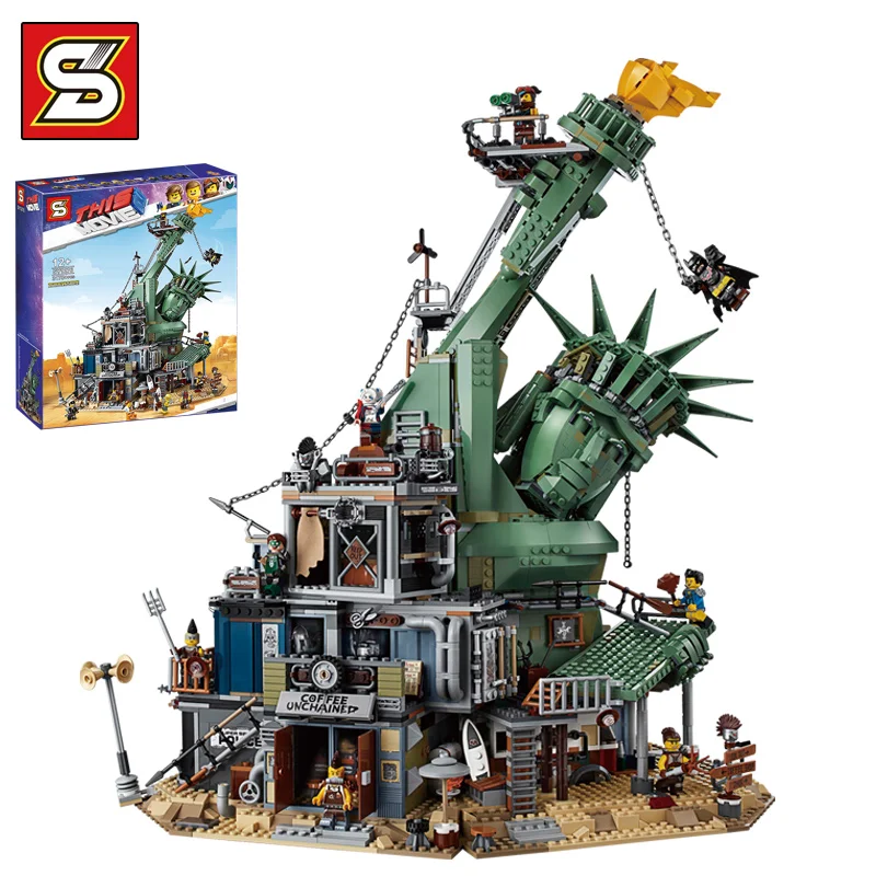 SY1276 Apocalypseburg Statue of Liberty architecture Building Blocks Bricks Kids DIY birthday Gifts Toys
SY1276 Apocalypseburg Statue of Liberty architecture Building Blocks Bricks Kids DIY birthday Gifts Toys
