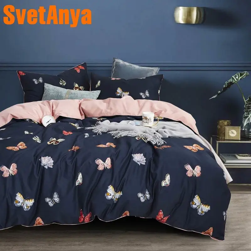 Svetanya egyptian Cotton Bedding Set Butterflies print Bed Linens king queen double size
Svetanya egyptian Cotton Bedding Set Butterflies print Bed Linens king queen double size