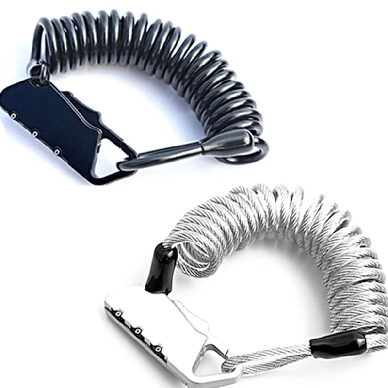 Mini Cable Password Lock 3 Bit Zinc Alloy PVC Steel Wire Safe Protective Spring Combination Locks for Bike Helmet Baby Stroller
Mini Cable Password Lock 3 Bit Zinc Alloy PVC Steel Wire Safe Protective Spring Combination Locks for Bike Helmet Baby Stroller