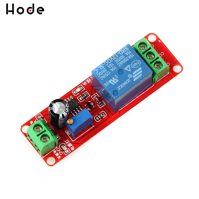 Smart Electronics NE555 DC 12V Delay Relay Shield Timer Switch 0~10S Adjustable Module
Smart Electronics NE555 DC 12V Delay Relay Shield Timer Switch 0~10S Adjustable Module