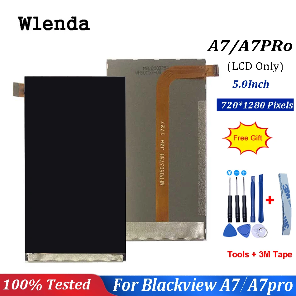 5.0 inch For BlackView A7 LCD Display Screen Perfect Replacement Accessories For BlackView A7 Pro LCD With Tools
5.0 inch For BlackView A7 LCD Display Screen Perfect Replacement Accessories For BlackView A7 Pro LCD With Tools