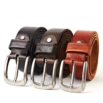 619 New Fashion 105cm-150cm leather Top Layer of Leather Belt Buckle Men washing alloy Needle Belt Man Cowhide Leather Belt
619 New Fashion 105cm-150cm leather Top Layer of Leather Belt Buckle Men washing alloy Needle Belt Man Cowhide Leather Belt