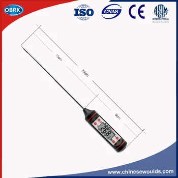 Minin Electronic Thermometer Pen Type Barbecue Thermometer LED Digital Food Thermometer Water Meter
Minin Electronic Thermometer Pen Type Barbecue Thermometer LED Digital Food Thermometer Water Meter