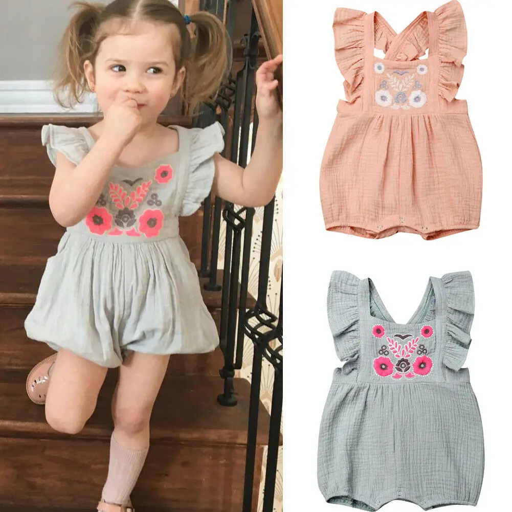 Pudcoco 2019 Summer Newborn Baby Girls Embroidered Romper Clothes Outfits Casual Sunsuit 0-24M
Pudcoco 2019 Summer Newborn Baby Girls Embroidered Romper Clothes Outfits Casual Sunsuit 0-24M